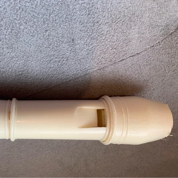 RECORDER MUSICAL INSTRUMENT Plastic Soprano Ivory color 14” x 2”
× 2”GUC - Picture 7 of 10